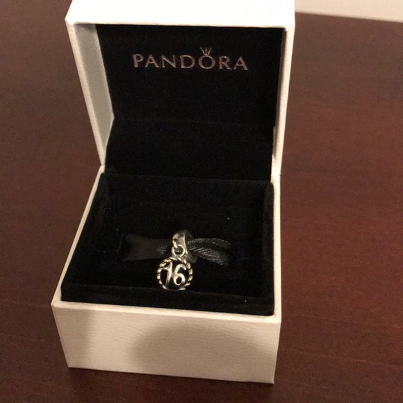 16 Pandora Birthday Bracelet Charm - Picture 2 of 2